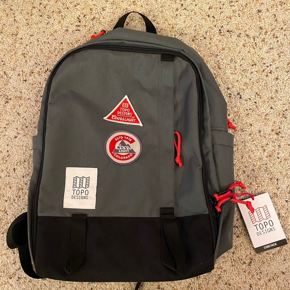Brand NEW Limited Coors TOPO DESIGNS backpack